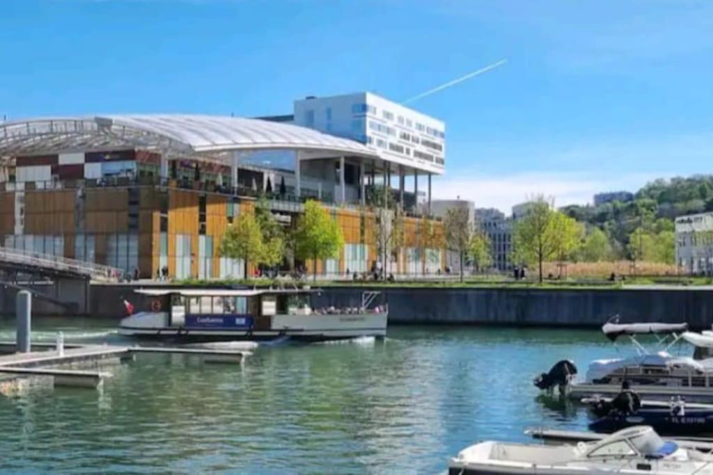 Appartement Dans Peniche Atypique Et Idyllique A Confluence Lyon Extérieur photo
